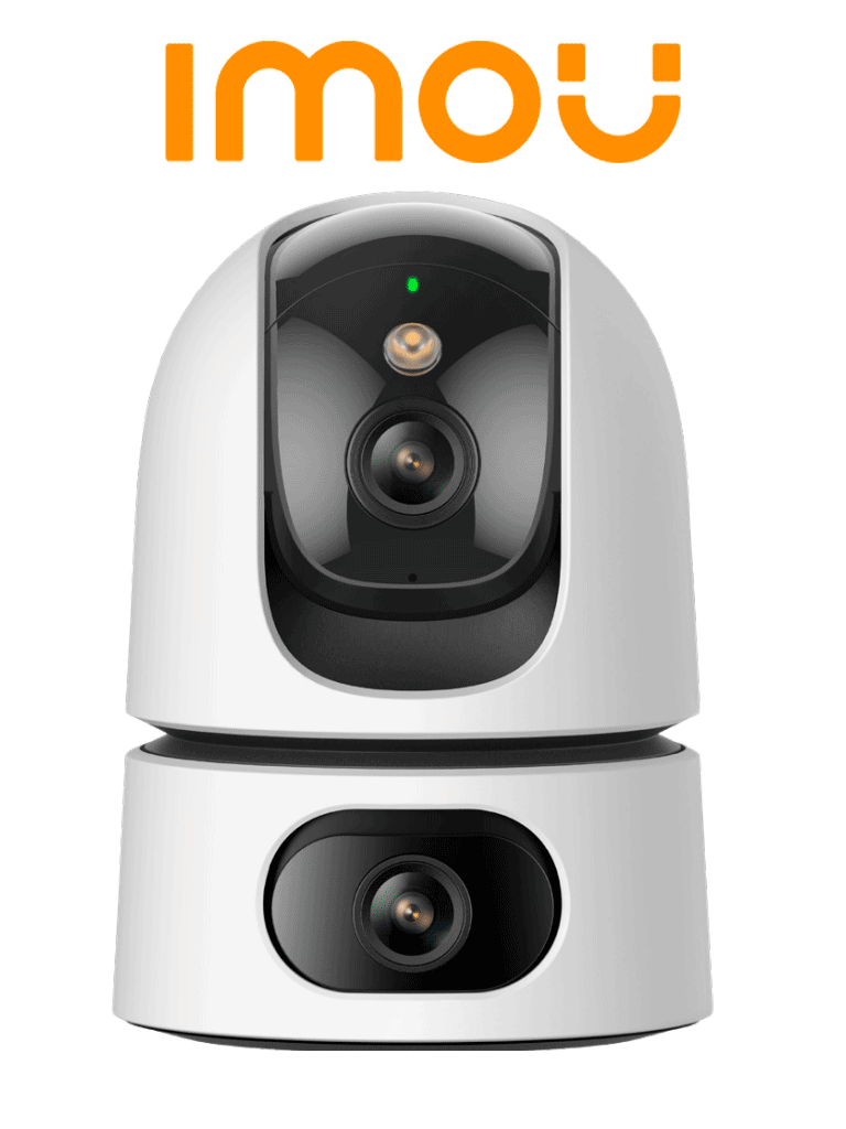 Imagen de IMOU Ranger Dual (IPC-S2XN-10M0WED) - Cámara IP WiFi Dual de 10 MP Full Color con Inteligencia Artificial; Lente Fijo de 5 MP + Lente PT de 5 MP. Incorpora IA avanzada, micrófono, altavoz, ranura MicroSD y visión nocturna de 15m