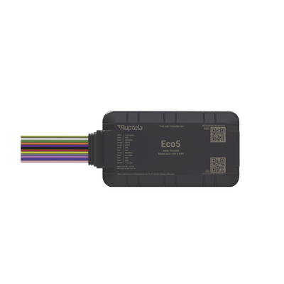 Dispositivo de Rastreo Vehicular / Conectividad LTE Cat1 y LTE-M / BLE 5.0 / GNSS U-blox / Carcasa IP54 / Batería Interna de Respaldo / Detecta Interferencias