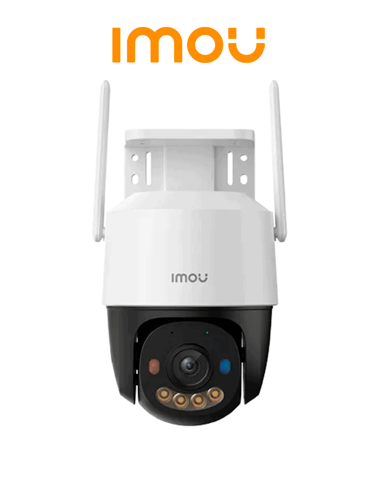 Imagen de IMOU Cruiser SC 5MP (IPC-K7FN-5H0WE ) - Cámara IP PT de 5 MP/ Wifi/ Full Color/Disuasión activa luces Rojo-Azul/ Audio 2 Vías/ 30 Metros Visión Nocturna/ Sirena de 110 dB/ Smart tracking/ Ranura para MicroSD/ IP66/