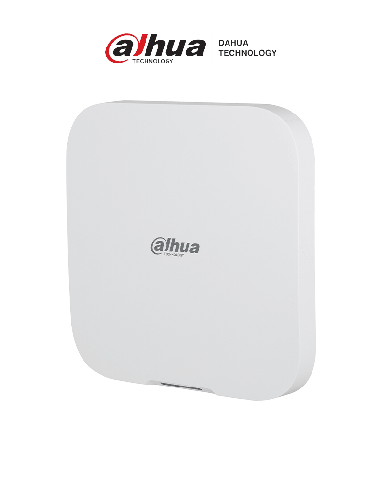 Imagen de DAHUA ARC3800H-W2 -Panel de Alarma Hub2 Inalámbrico, WiFi y Ethernet, 150 dispositivos, integración de hasta 8 cámaras IP, audio 2 vías, hasta 64 PIR Cams, batería de respaldo, luz indicadora, y permite control remoto desde la app