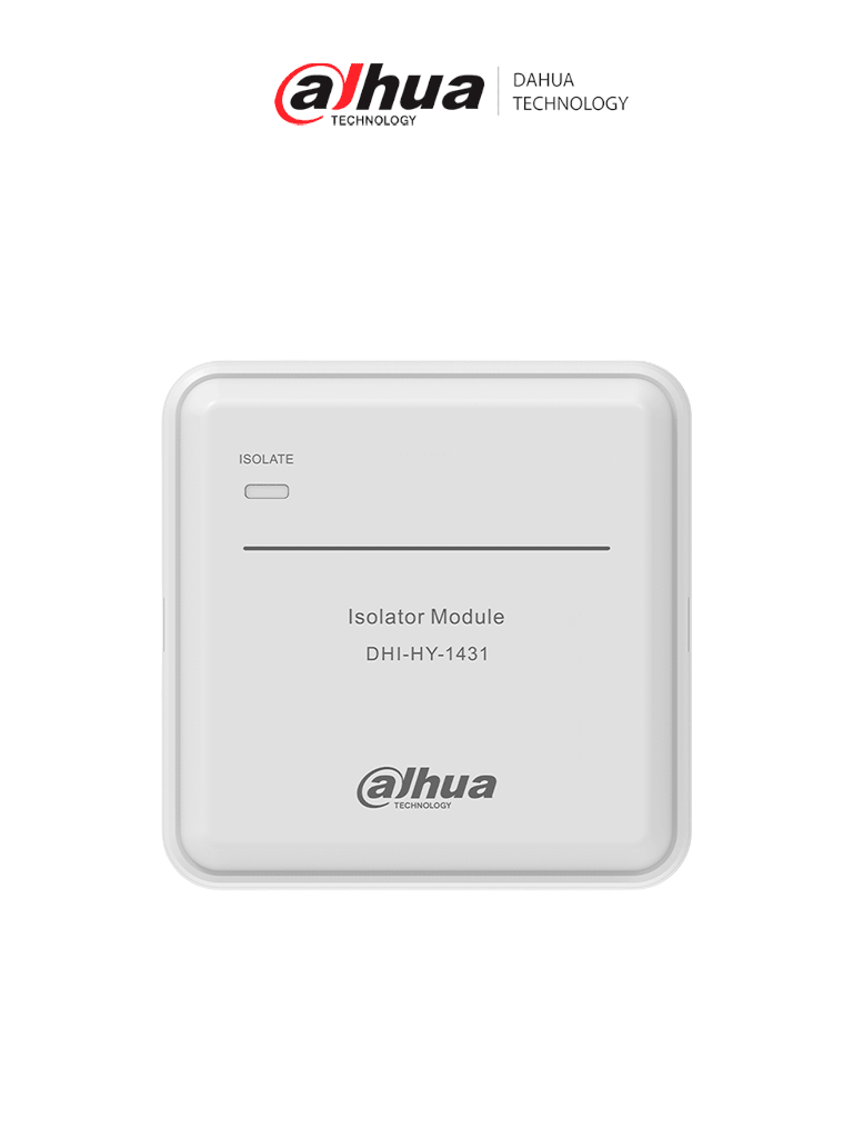 Imagen de DAHUA WISUALARM DHI-HY-1431 - Modulo Aislador Para Sistemas de Alarma/ 2 Hilos/ Cumple con Norma: EN54-17/  24V DC,