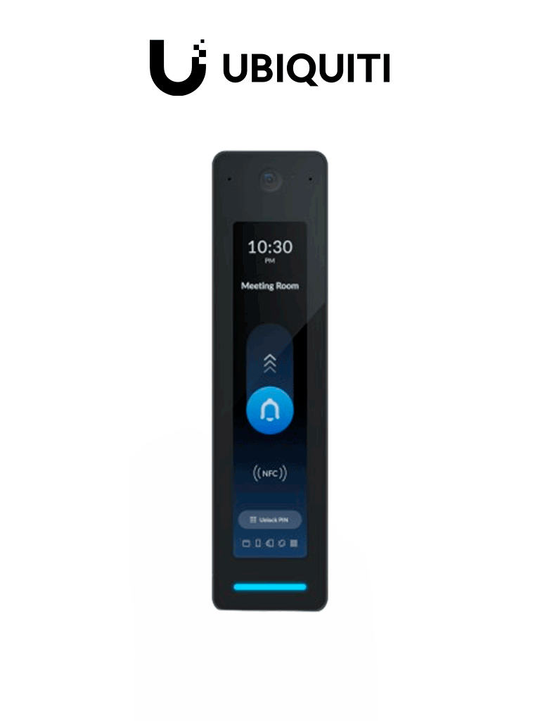 Imagen de UBIQUITI UA-G2-Pro-Black - Lectora NFC para Control de acceso/ Control de acceso e Intercomunicador de 2 Vías/ Desbloqueo Mediante NFC o App UniFi Identity/ Conexión a Hub UniFi mediante PoE/ Desbloqueo mediante PIN en Pantalla/ Grado de Protección IP65