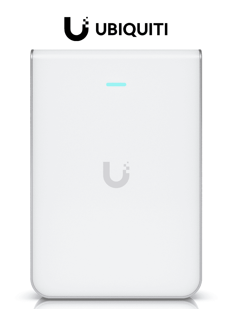 Imagen de UBIQUITI U7-PRO-WALL - AP WIFI 7 para pared con radio de 6Ghz , 300 dispositivos conectados simultaneamente , puerto Uplink 2.5GbE , 5.7 Gbps en 6Ghz , alimentación POE 802.3at.