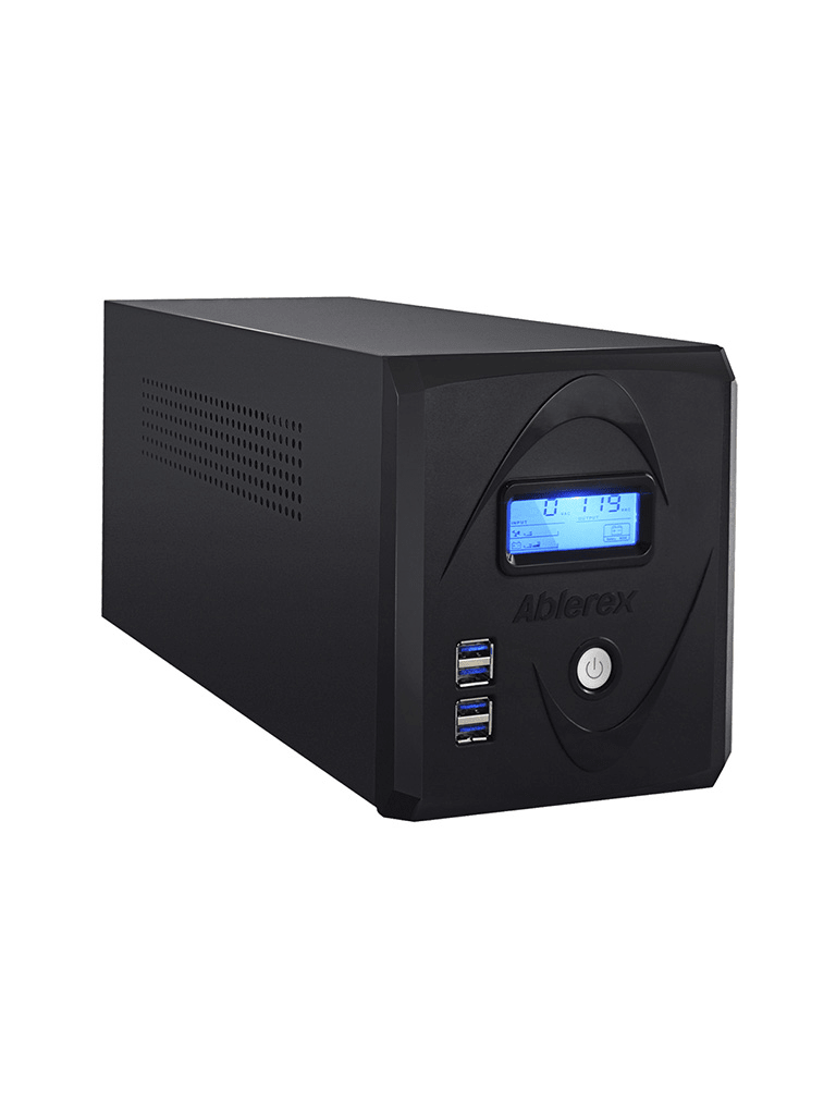 Imagen de ABLEREX - AB-PRO1500T - No break interactivo / 1500VA / 900W / 8 contactos a la salida / pantalla LCD.