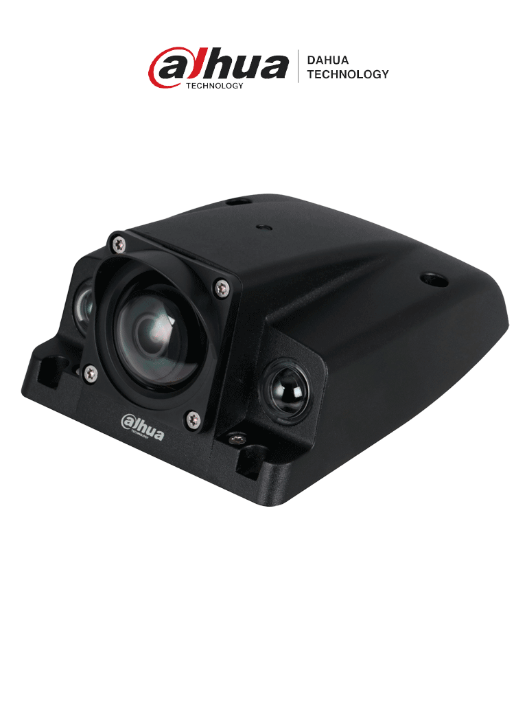 Imagen de DAHUA DH-IPC-MBW4431N-AS-H-0800B - Cámara IP Domo 4MP para NVR móvil con tecnología WizMind y compresión H.265+. Ideal para ANPR móvil, ofrece IR de 20m, WDR real de 120dB, carcasa antivandálica IK10 y protección IP67 para entornos extremos.