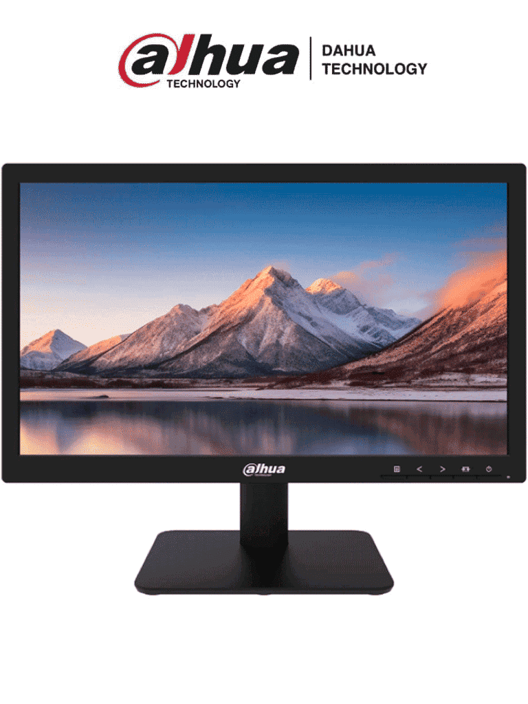 Imagen de DAHUA DHI-LM19-L200N - Monitor Led de 19 Pulgadas ofrece calidad Full HD y un rendimiento constante 24/7. Con entrada HDMI y VGA, tiempo de respuesta de 5ms y bajo consumo de energía, es ideal para videovigilancia profesional/