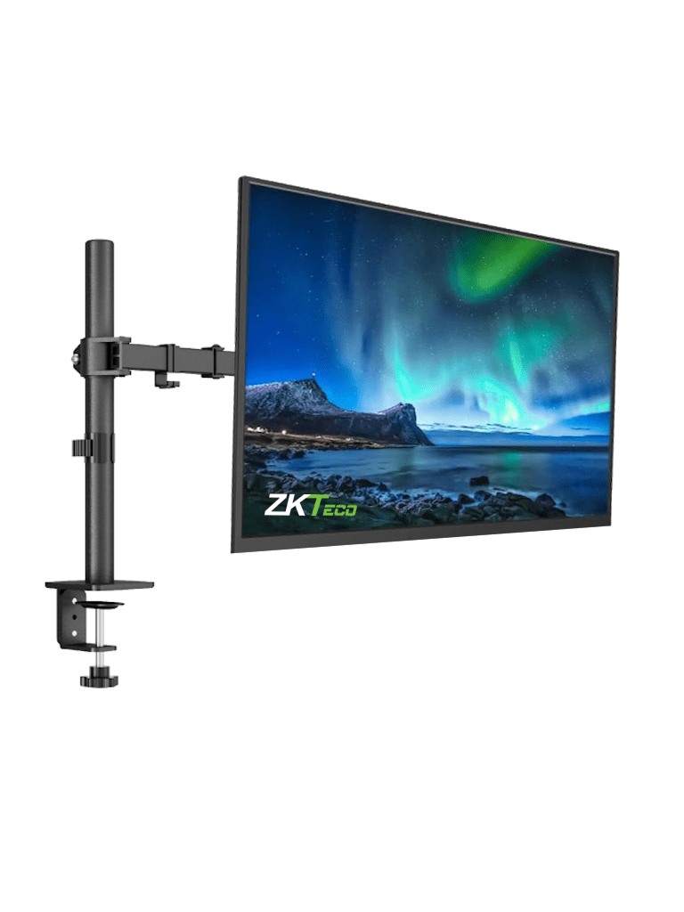 Imagen de SM22Z - Monitor LED HD 22” ZKTeco + Soporte Articulado VESA 75x75mm, Ajuste de Inclinación y Rotación