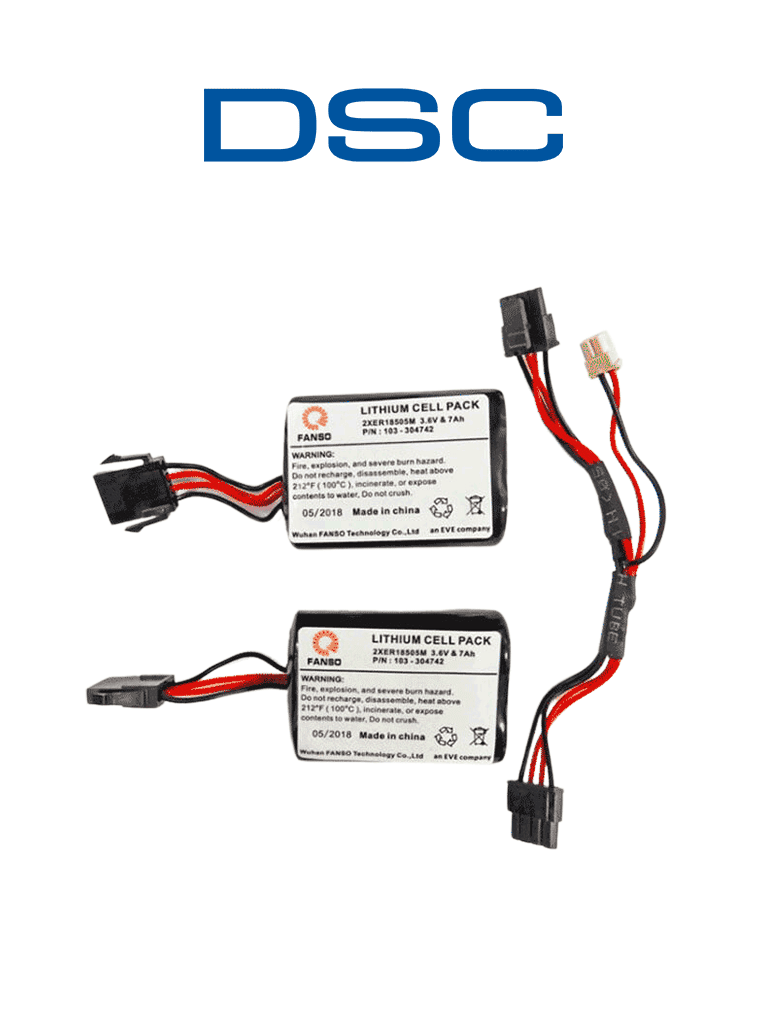 Imagen de DSC BATTPGX901/X911 - Neo Bateria de LITIO 3.6 VCD @ 7 AH para PG9901 BATT / PG9911B BATT