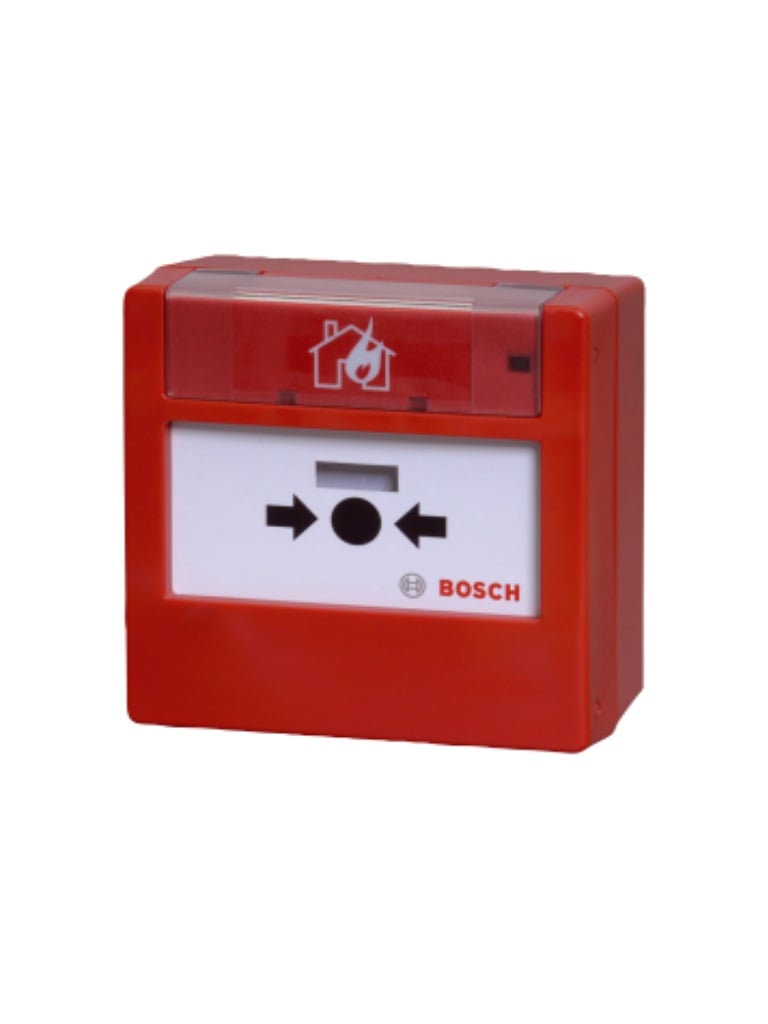 Imagen de BOSCH F_FMC420RWGSRRD - Pulsador manual LSNI interior rojo RESTABLECIBLE