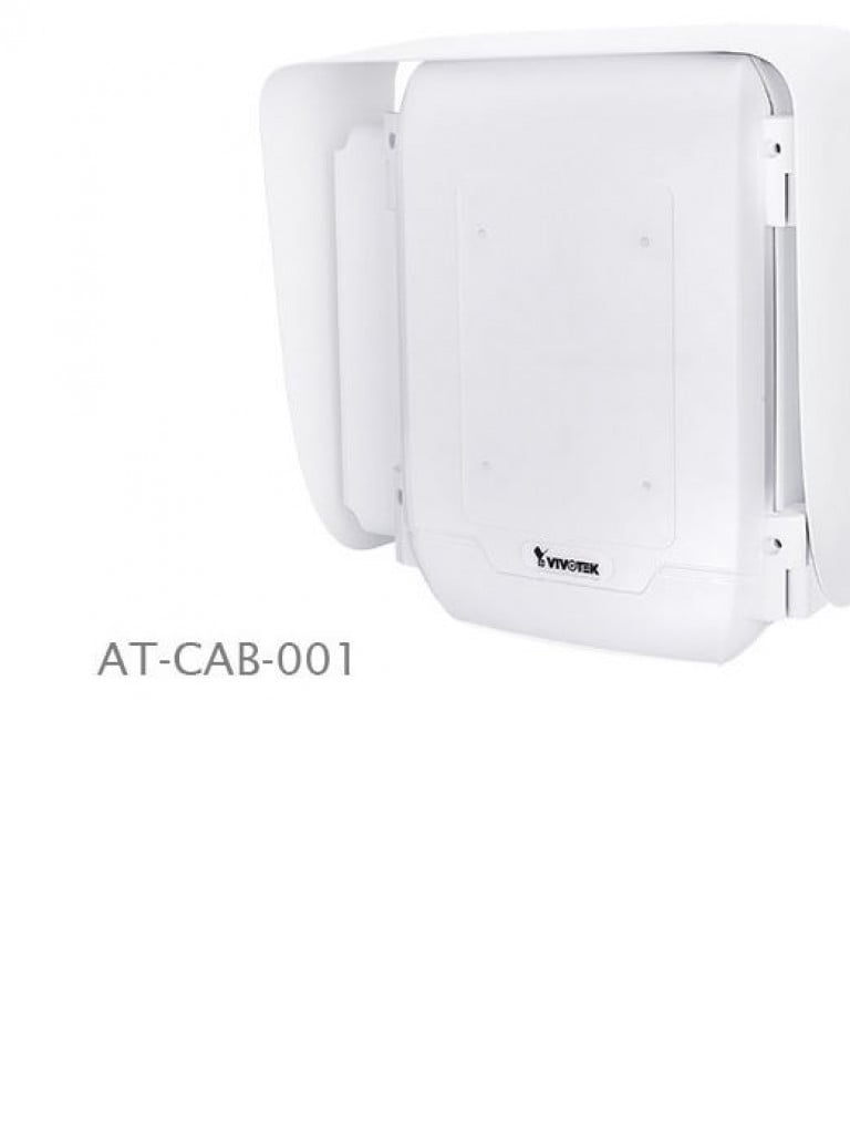Imagen de VIVOTEK AT-CAB-001 - Gabinete para proteccion de dispositivos y conexiones para exterior, IP66, IK10, Antivandalico, color blanco