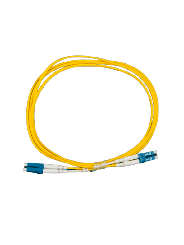 Imagen de TCE  - LMN-FO-LCU-LCU-02 - Jumper LC-LC Monomodo / UPC / duplex 2 mm / 2 metros / Amarillo