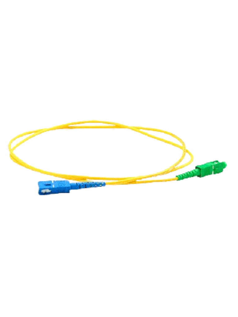 Imagen de TCE  - LMN-FO-SCU-SCA-01 - Jumper SC UPC-SC APC Monomodo / Simplex 2 mm / 1 metro / Amarillo