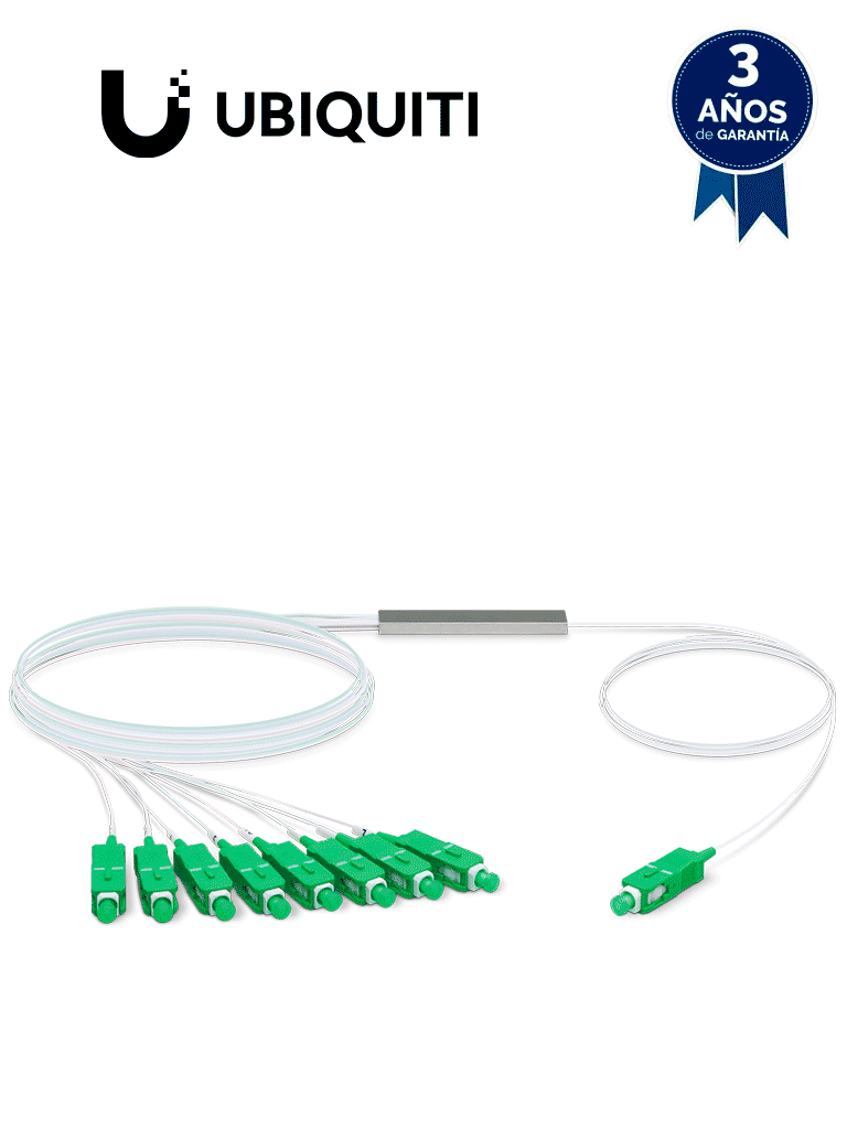 Imagen de Ubiquiti UF-SPLITTER-8 -Divisor de fibra óptica con 8 salidas, compatible con dispositivo UF-OLT & UF-OLT-4