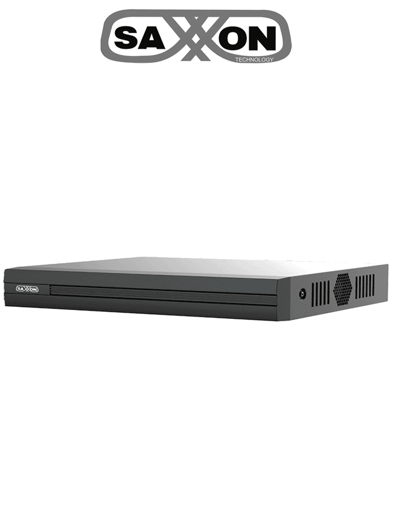 Imagen de SAXXON SUA-XVR1E16-I - Video Grabador Dígital HDCVI/ Capacidad 16 Canales HDCVI + 2 Canales IP/ Conversión Hasta 18 Canales IP/ Codificación Hasta 1080N/ Entradas & Salidas de Audio/ Onvif/