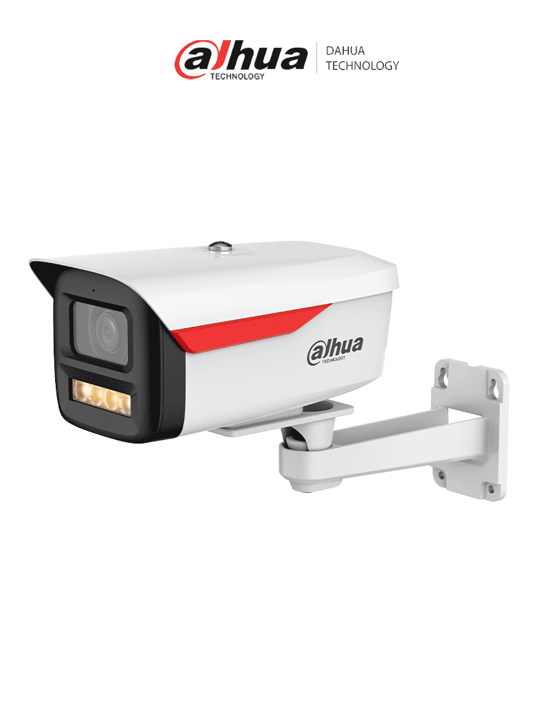 Imagen de DAHUA DH-IPC-HFW2249MP-S-LED-0360B-B-PRO- Cámara IP Bullet de 2MP/WizColor /WizSense/ equipada con IA/ SMD Plus/ Lente de 3.6 mm/ micrófono integrado/ Protección perimetral/ Ranura MicroSD, WDR real de 120 dB y PoE.Certificación IP67