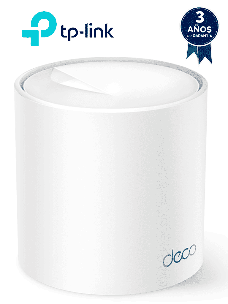 Imagen de TP-LINK DECO X10 (3 Pack) Sistema Wi-Fi Mesh AX1500 (3 Pack)  Wifi 6 SPEED: 300 Mbps at 2.4 GHz + 1201 Mbps at 5 GHz, SPEC: Internal Antennas, 2× Gigabit Ports (WAN/LAN auto-sensing) (120 Dispositivos)