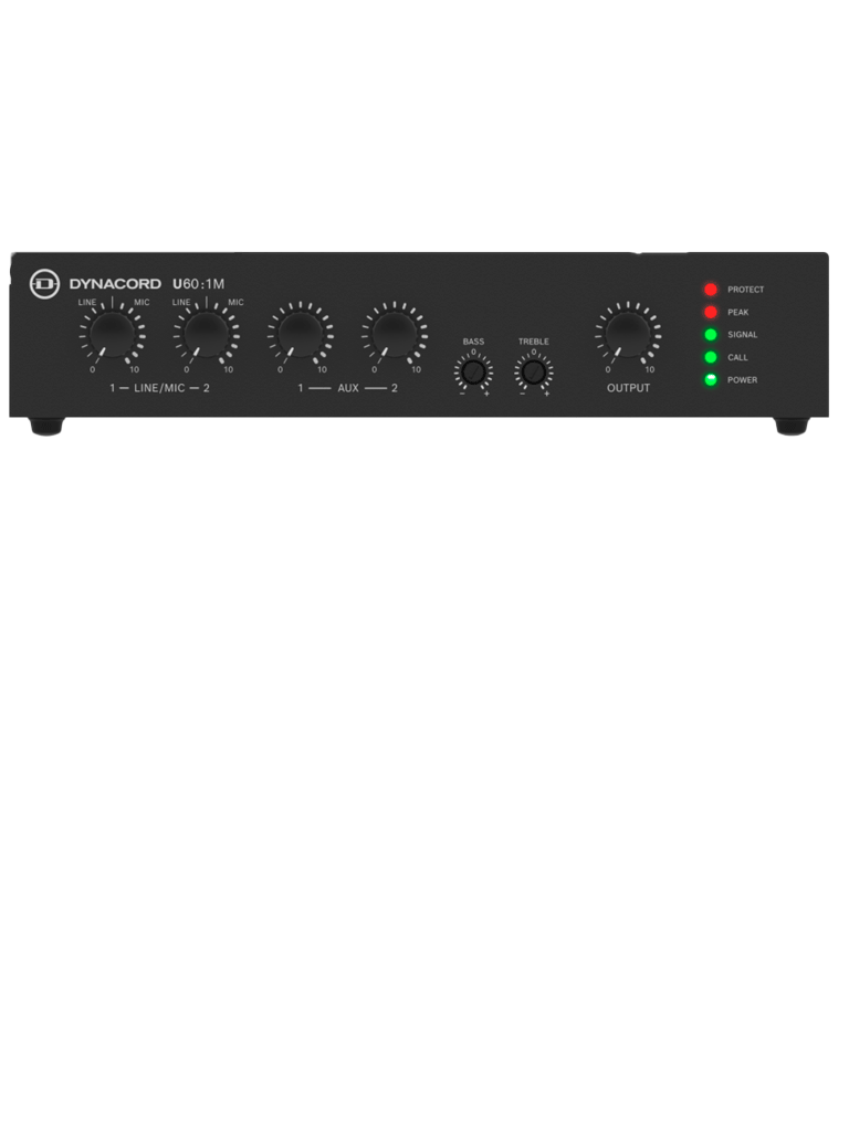 Imagen de BOSCH M_U601MUS - Amplificador Mixer 60W / 1 Canal / US