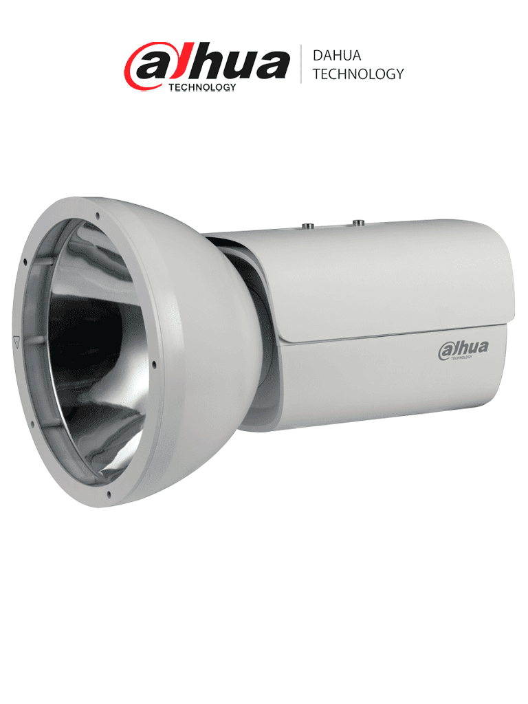 Imagen de DAHUA ITALF-300AD-GS - Lampara de Flash con Brillo Ajustable para Cámaras LPR/ Longitud de Onda Visible/ Tratamiento Antideslumbrante/ 1 Carril/ Distancia de 26 Mts/ IP66/ 220VAC/