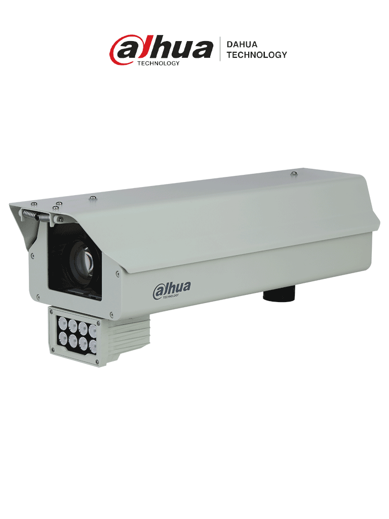 Imagen de DAHUA DHI-ITC352-AU3F-LZF1640 - Cámara IP LPR 3MP, lente motorizado 16-40mm (30.28°-12.8°), IR 30m, IA WizMind, lectura de placas hasta 250 km/h, detección de vehículos por tipo, color y marca, WDR, H.265, IP66, E/S alarma y audio.