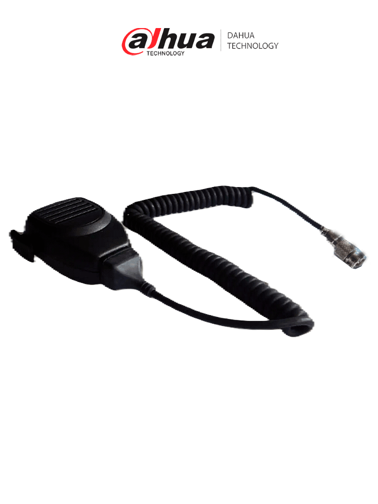 Imagen de DAHUA M869 - Intercomunicador para DVR y NVR Móvil Dahua/ Comunicacion de Dos Vias/ Permite Charla Bidireccional hacia Mobile Center/ Diseño Tipo Handheld/ Conector tipo aviacion 4 Pines