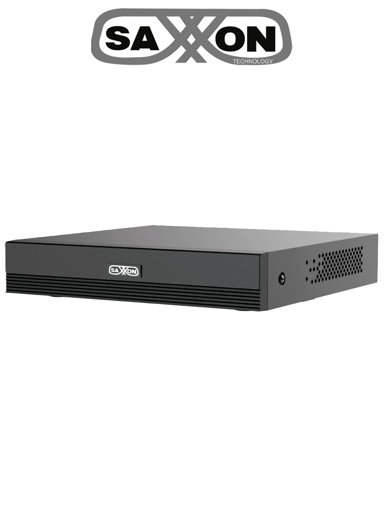 Imagen de SAXXON SUA-XVR1E04-I- Video Grabador Dígital HDCVI/ Capacidad de 4 Canales HDCVI + 1 Canal IP/ Conversión Hasta 5 Canales IP/ Codificación Hasta 1080N/ Entradas & Salidas de Audio/ Onvif/
