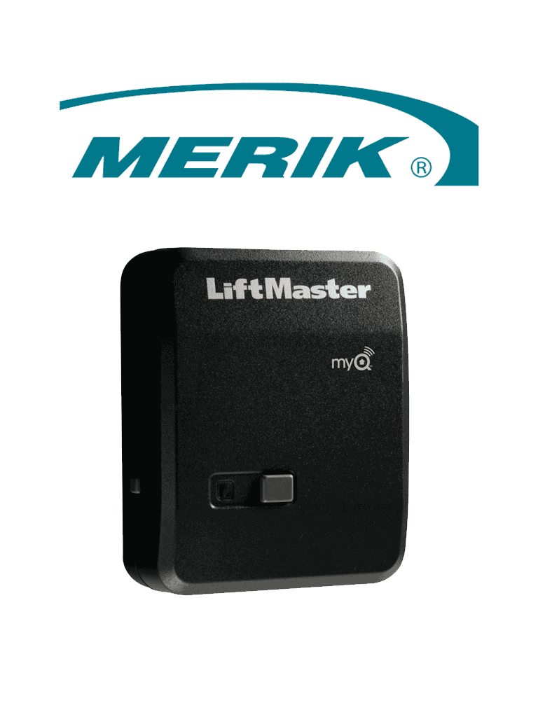 Imagen de MERIK LM825 - Control para cochera para ADAPTARSE en pared controle su cochera desde un punto fijo en su domicilio