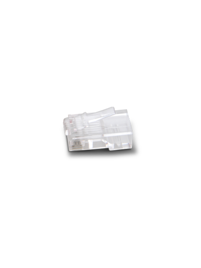 Imagen de SAXXON S901A - Conector plug RJ45 para cable UTP / CAT5E / Paquete 100 piezas/ 15 Micras