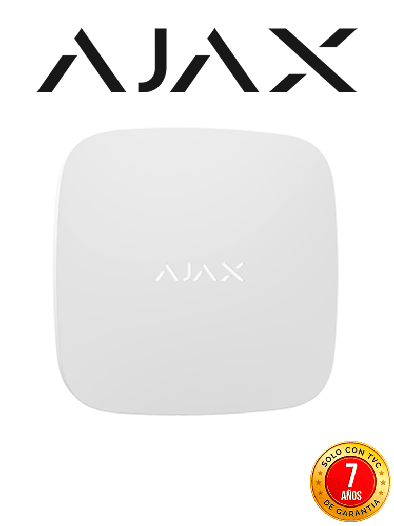 Imagen de AJAX Hub2PlusW - Panel de alarma conexión  Ethernet / WiFi / LTE color Blanco / APP "AJAX PRO" iOS y Android / hasta 200 dispositivos / Hasta 100 cámaras / Hasta 200 Usuarios / 2 SIM / Hasta 14h de duración de la batería (28281.40.WH3)