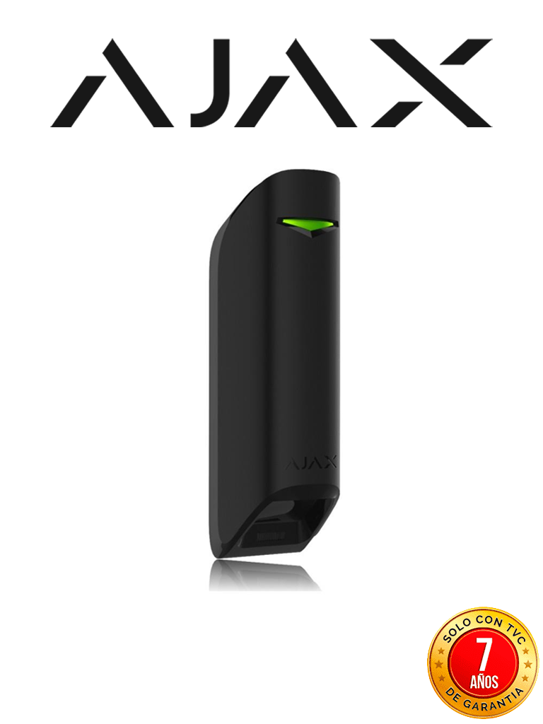 Imagen de AJAX MotionProtect Curtain B - Detector de movimiento de ángulo estrecho para uso en interiores. Color Negro (28300.36.BL3)