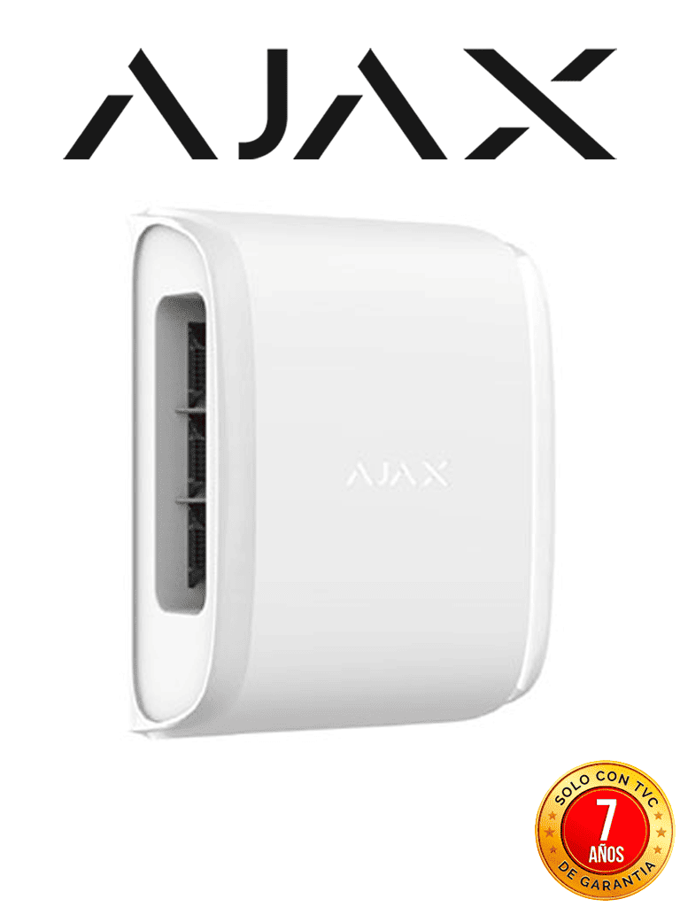 Imagen de AJAX DualCurtain Outdoor - Detector de movimiento tipo cortina bidireccional e inalámbrico para exteriores