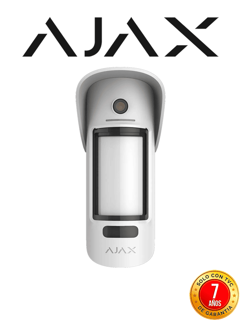 Imagen de AJAX MotionCam Outdoor - Detector de movimiento para exteriores inalámbrico con cámara para verificar alarmas