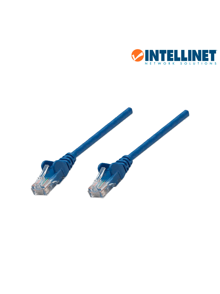 Imagen de INTELLINET 318938 - CABLE PATCH / 1.0m( 3.0f) / Cat 5e / UTP AZUL