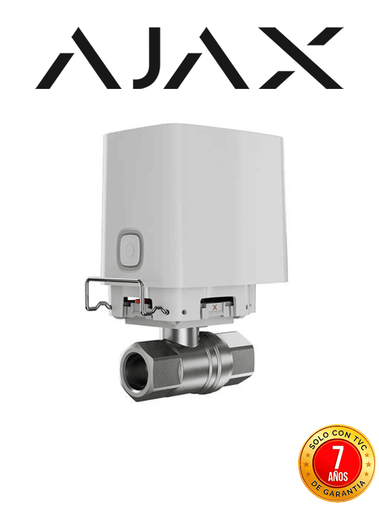 Imagen de Ajax WaterStop - Válvula Inteligente de cierre de agua (3/4"). Color Blanco