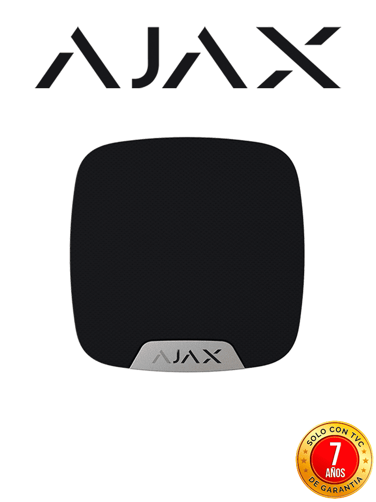 Imagen de AJAX HomeSirenB - Sirena interior inalámbrica. Color Negro (28274.11.BL3)