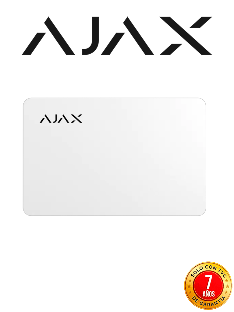 Imagen de AJAX Pass - Paquete de 3 Piezas de tarjeta protegida sin contacto para teclado
