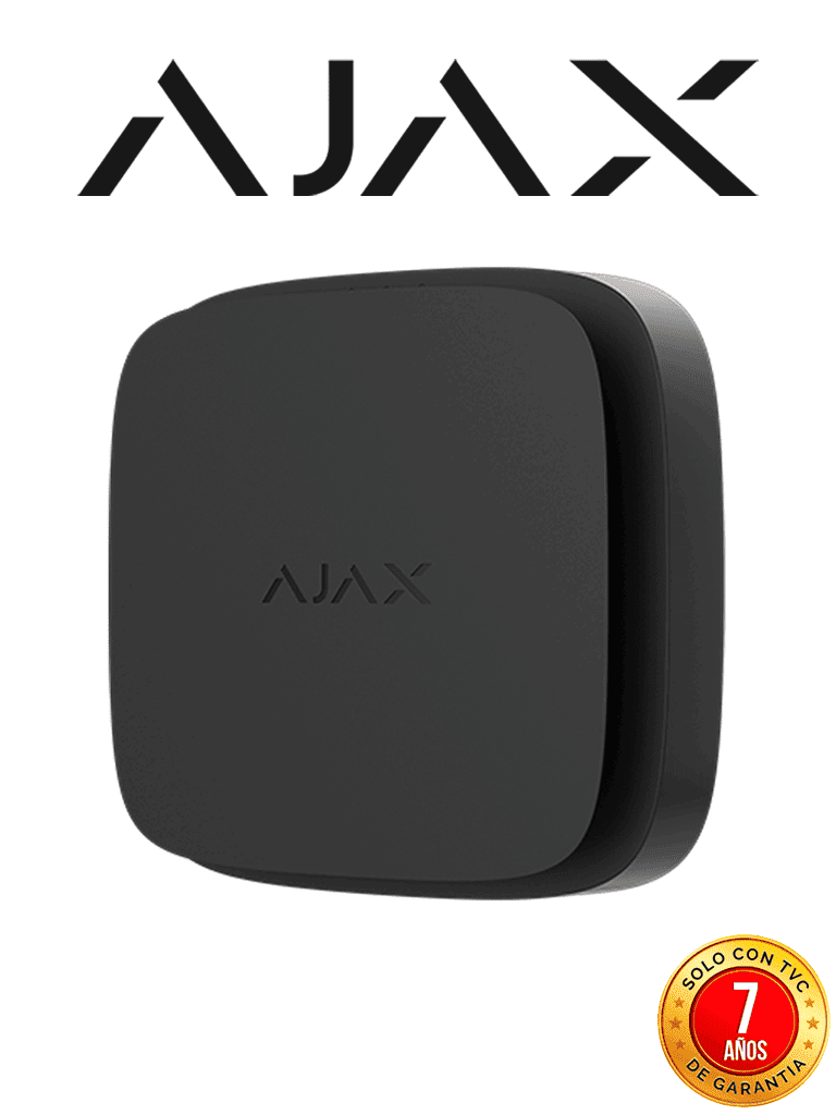 Imagen de AJAX FireProtect 2 RB (Heat/Smoke/CO) N- Detector inalámbrico de incendio con sensores de Calor, Humo y Monóxido de Carbono (CO). Color Negro