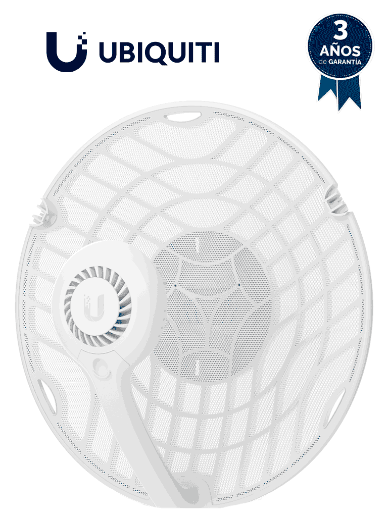 Imagen de UBIQUITI AF60-LR Radio airFiber de 60 GHz largo alcance con tecnología Wave y rendimiento Gigabit True Duplex para enlaces PtP.