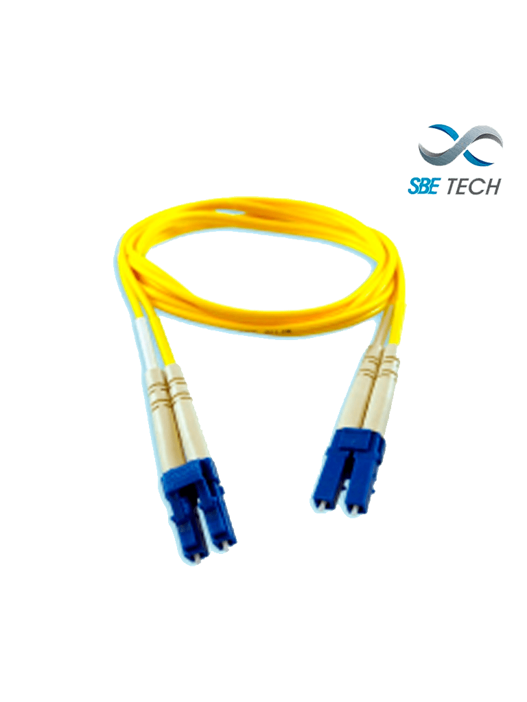 Imagen de SBE TECH SBE-JUMLC-LC-1M-SMD - Jumper LC-LC Monomodo duplex 2 mm, 1 metro, UPC
