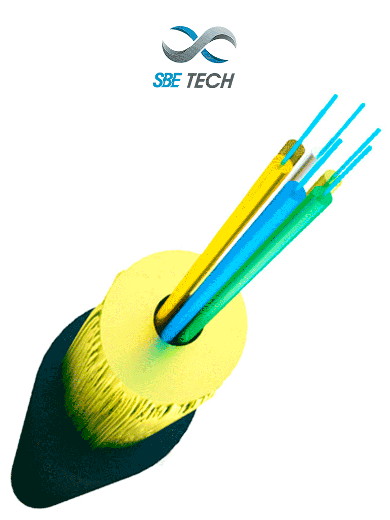 Imagen de SBETECH SBE-FOINE65010GOM4 - Fibra Optica MULTIMODO para uso interior/exterior tubo apretado 50/125, LSZH, 10G, OM4 6 hilos/Metro