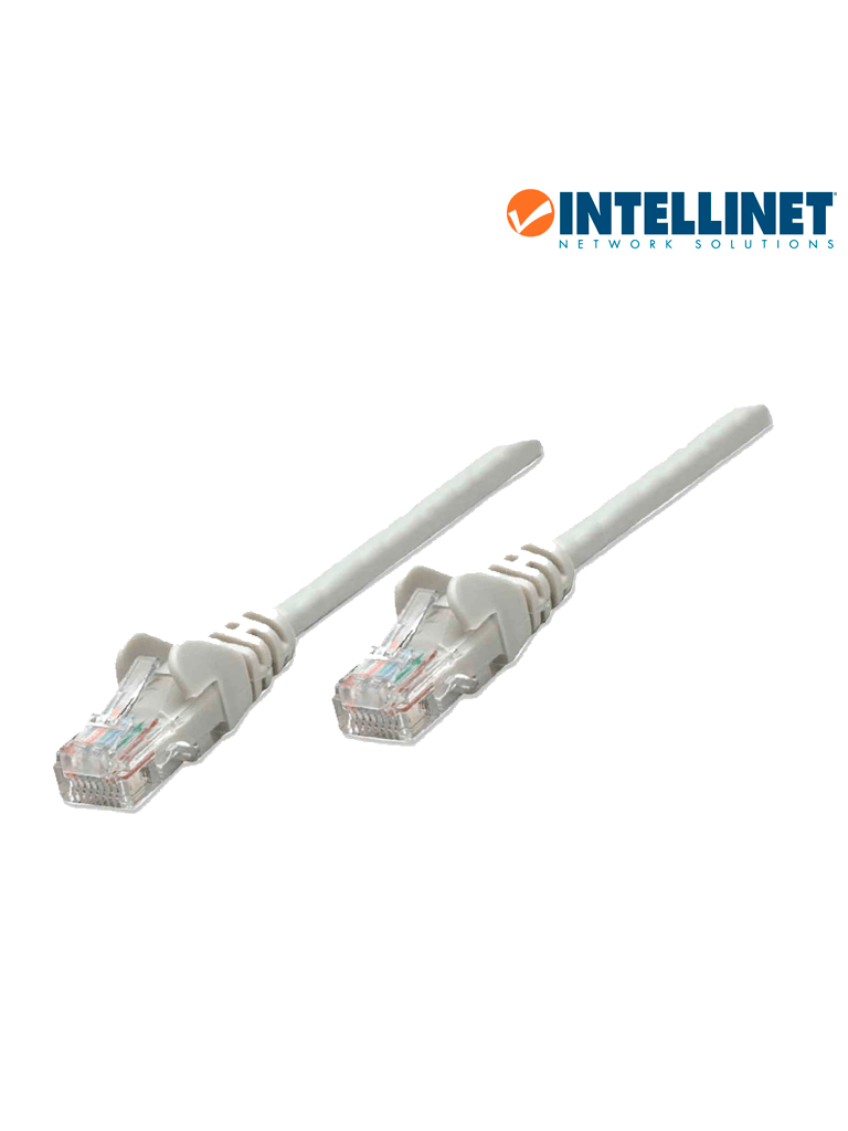 Imagen de INTELLINET 318976 - CABLE PATCH / 2.0m( 7.0f) / Cat 5e / UTP GRIS