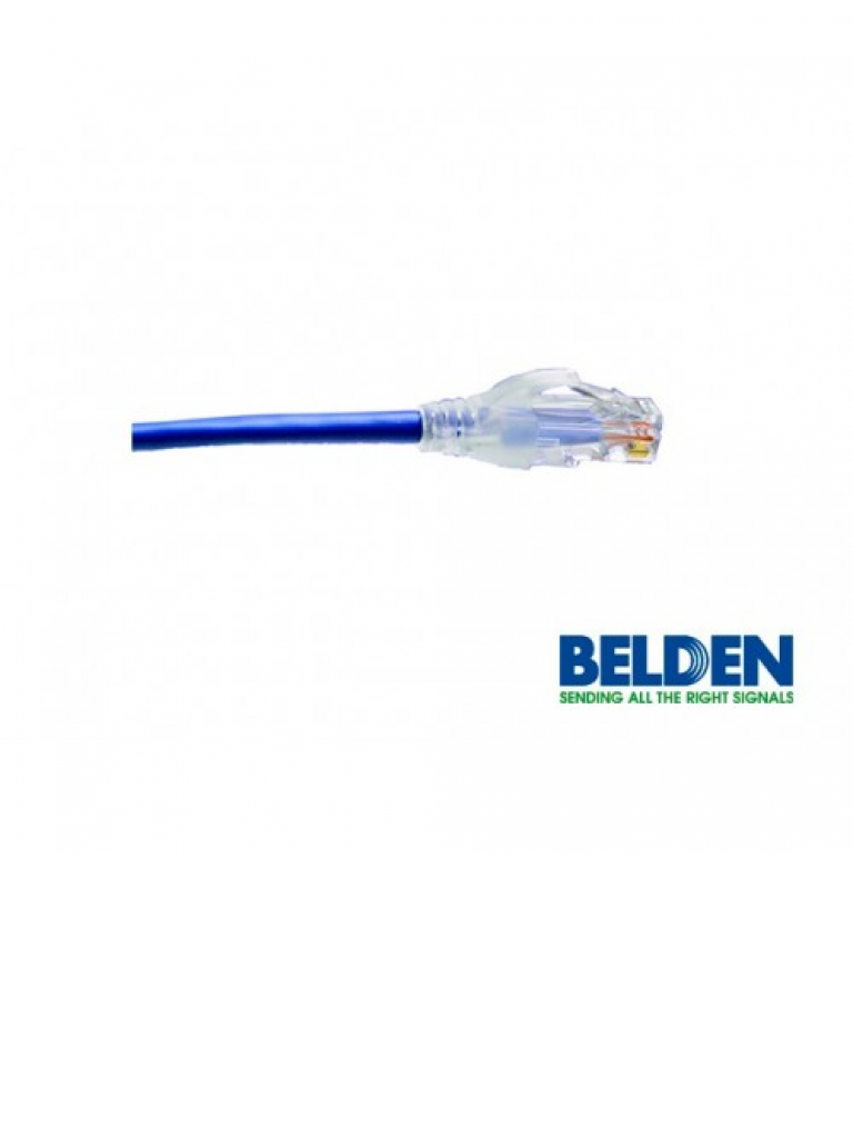 Imagen de BELDEN  C601106007 - Patch cord / CAT6+ / Universal / Azul rey / 7 Pies