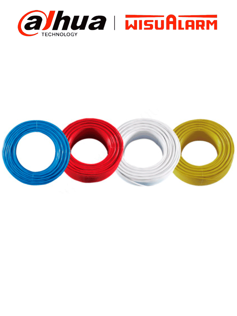 Imagen de DAHUA WISUALARM DHI-HY-TSC-40DA-68-200 - Cable de detección de calor lineal (convencional), Color Azul, Acero, Temperatura de alarma de 68°C, 200 metros