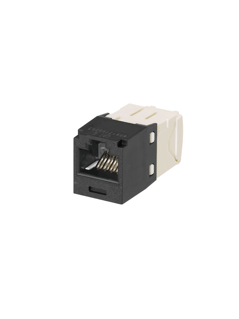 Imagen de PANDUIT CJ688TGBL - Módulo jack con terminación estilo TG Mini-Com™ / UTP RJ45 categoría 6 /  Negro