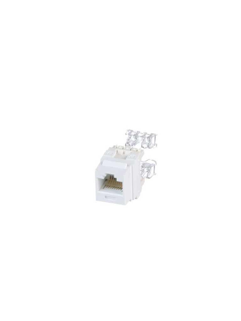 Imagen de PANDUIT NK688MWH - Jack UTP RJ45 Cat6 / Tipo Keystone / Categoría 6 / Blanco