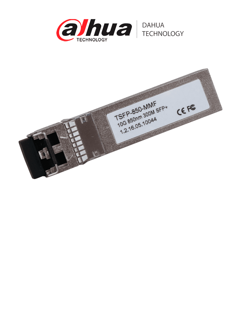Imagen de DAHUA TSFP-850-MMF Módulo de Fibra Óptica Doble fibra multimodo/ Puerto LC / 850 nm de envío y 850 nm de recepción/ Distancia de transmisión hasta 300 m