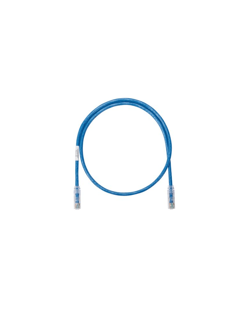 Imagen de PANDUIT NK6PC5BUY - Cable de parcheo UTP Cat 6 / Con plug modular en cada extremo / Categoría 6 / 5 Pies (1.52 m) / Azul