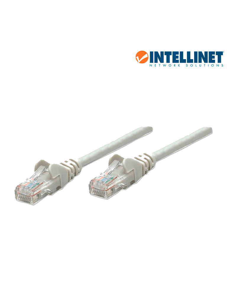 Imagen de INTELLINET 340427 - CABLE PATCH / CAT 6 / 0.5m ( 1.5F) / UTP GRIS