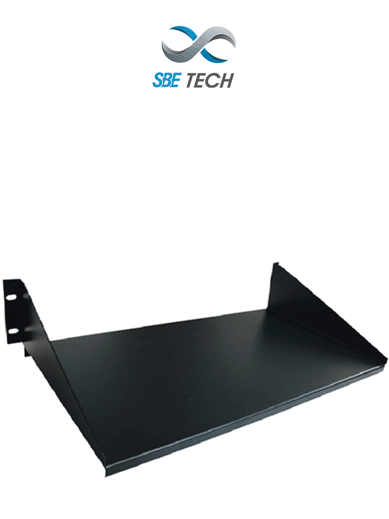 Imagen de SBETECH SBE-C1914 - Charola para rack fija 14" (35.56 cm)  de profundidad 2 UR