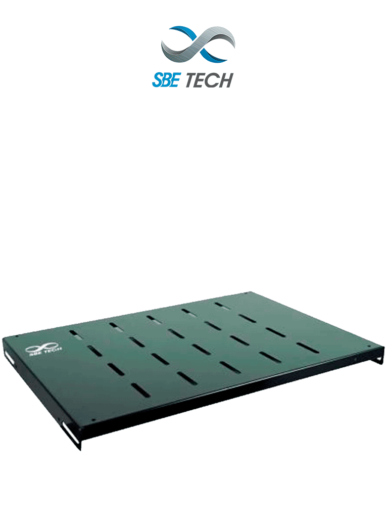 Imagen de SBETECH SBE-CF1915V - Charola fija ventilada para gabinete de 60 cm de profundidad x 19" (48.26 cm) 1 UR