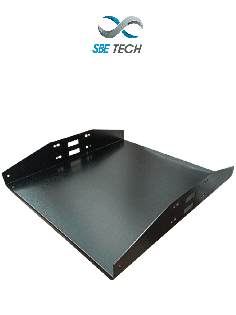 Imagen de SBETECH SBE-CDL1P1918 -  Charola Doble para rack con medidas de 19” (48.26 cm) de ancho x 18"  (45.72 cm) de largo, y soporta hasta 34 kg 2 UR